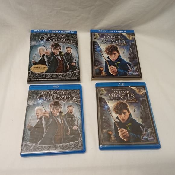 2/$25 Fantastic Beasts DVD Blu ray set - Picture 2 of 6